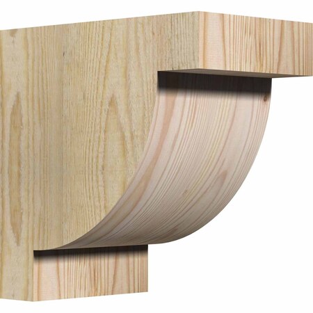 Ekena Millwork Alpine Rough Sawn Corbel, Douglas Fir, 6"W x 10"D x 10"H COR06X10X10ALP00RDF